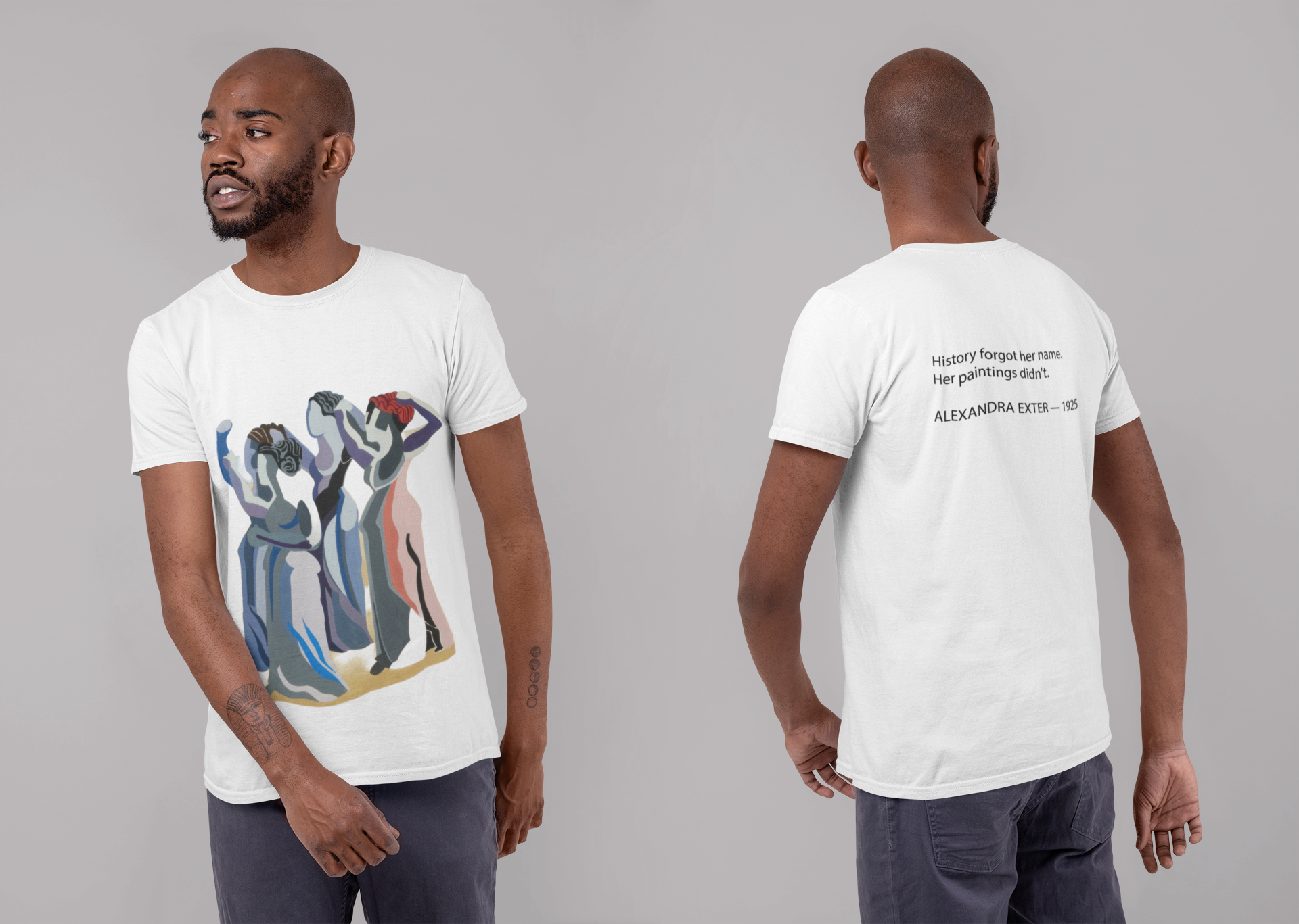 Camiseta Exter Tres Figuras 1925